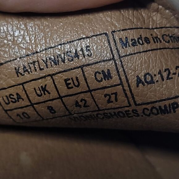 Vionic Aruba Kaitlyn Wedge Orthotic Espadrilles in Oat Womens Size 10 - Picture 8 of 15